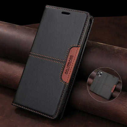 Leather Wallet iPhone Case
