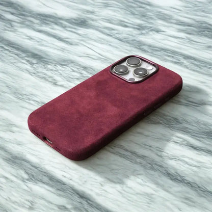 Luxury Alcantara iPhone Case