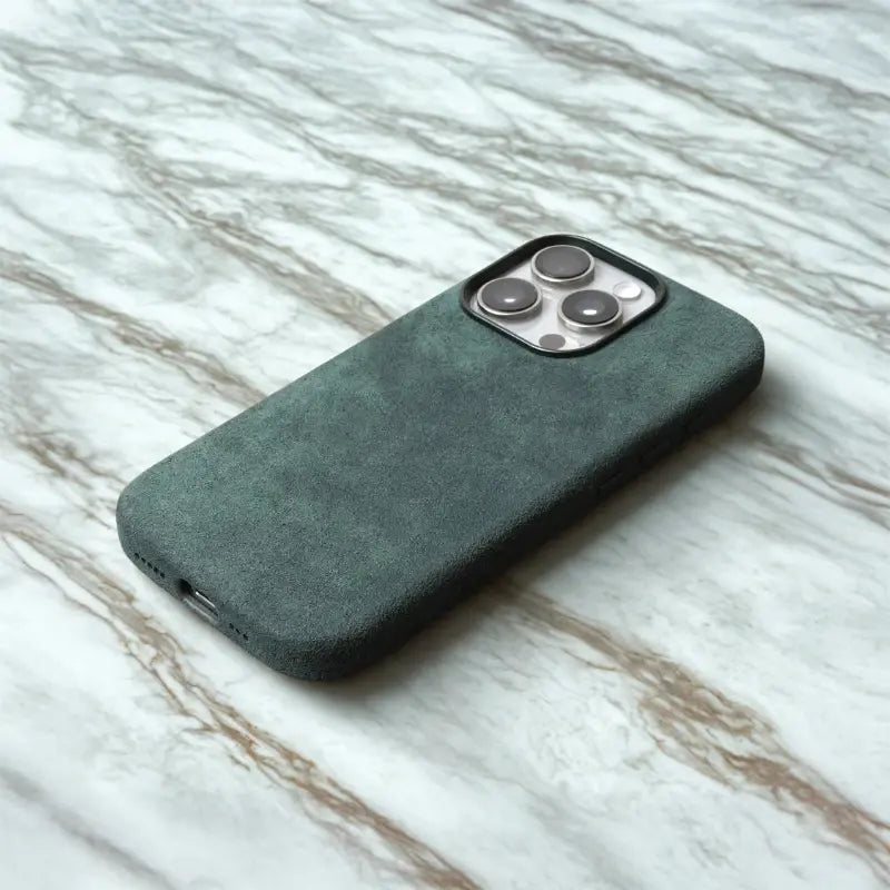 Luxury Alcantara iPhone Case