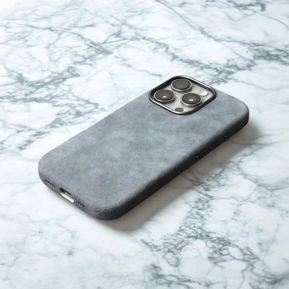 Luxury Alcantara iPhone Case