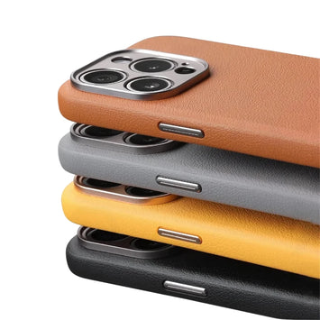 Slim MagSafe Leather iPhone Case