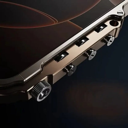 Mecha Cyberpunk Metal Bumper for iPhone