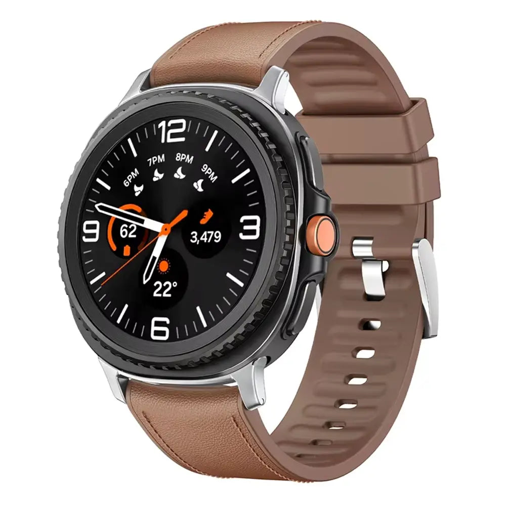 Modern Leather Band for Galaxy Watch