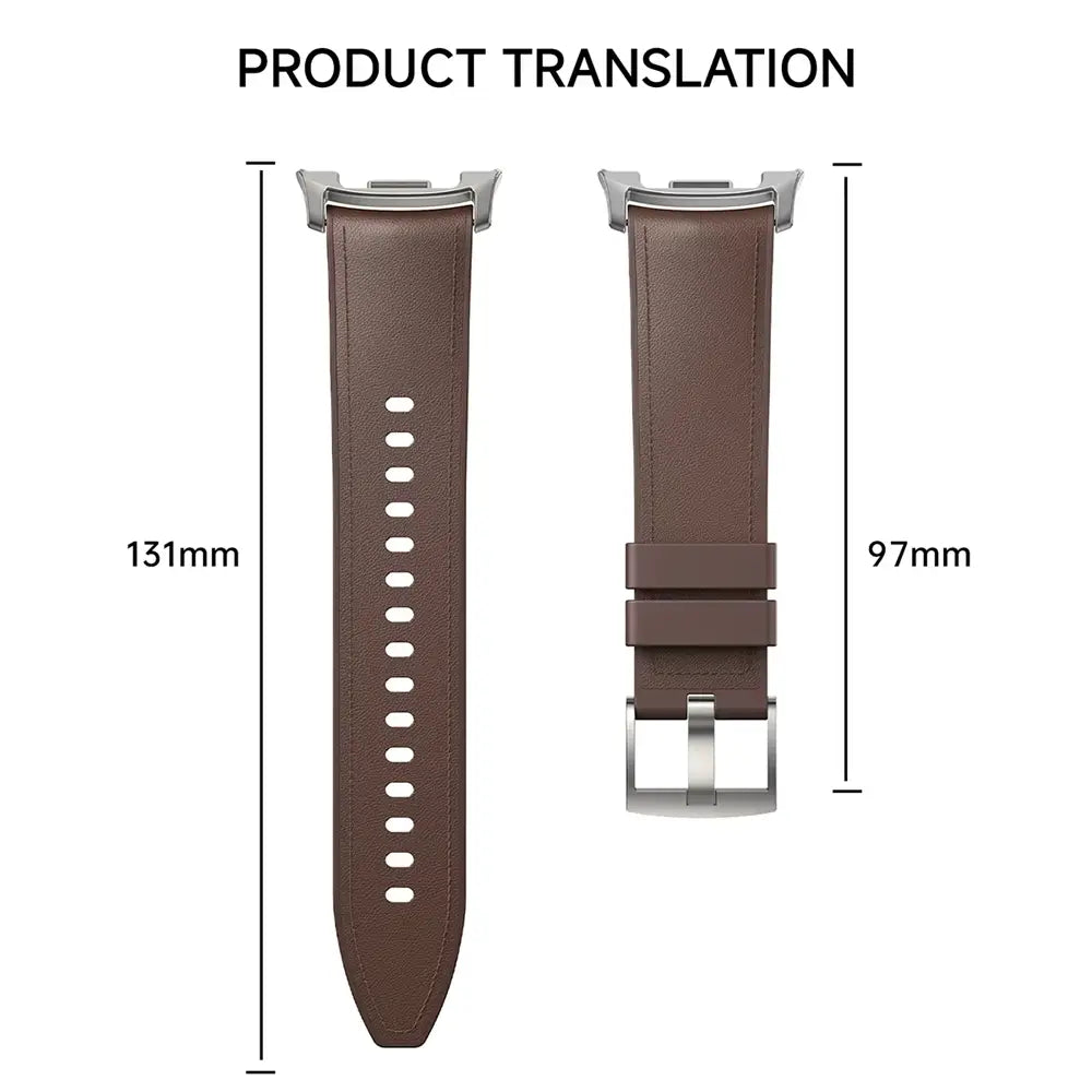 Modern Leather Band for Galaxy Watch
