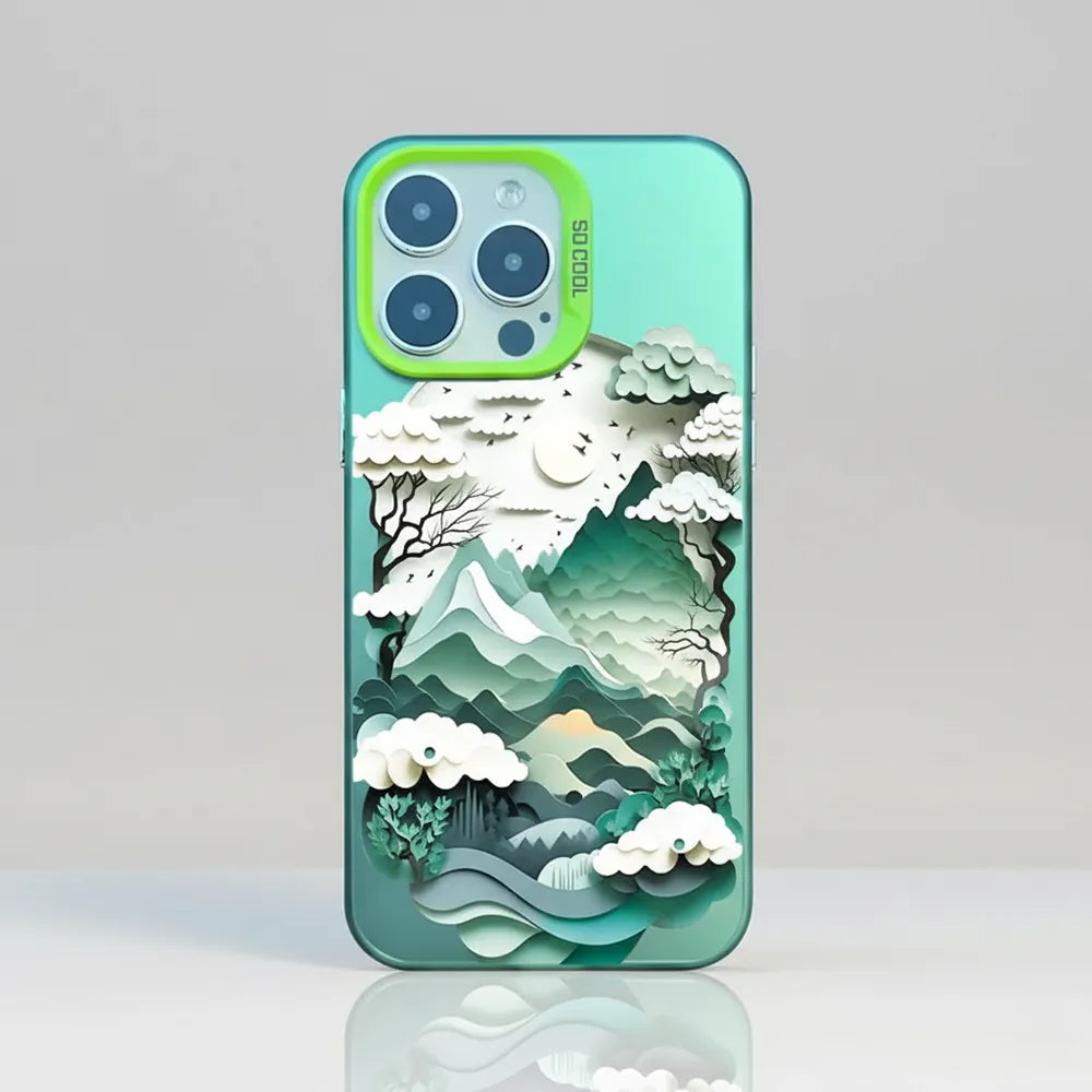 Layered Diorama Cover for iPhone