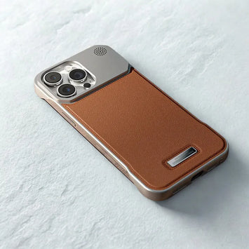 Premium PU Leather MagSafe iPhone Case