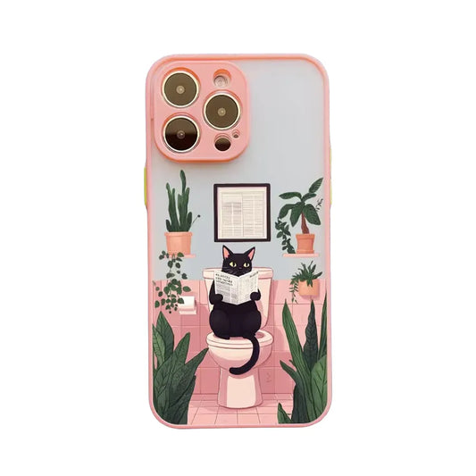 Privacy Please Cat Case for iPhone