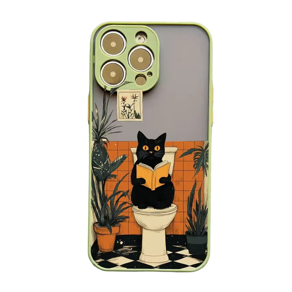 Privacy Please Cat Case for iPhone