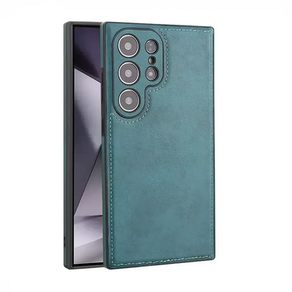 Rugged Leather Galaxy S Case