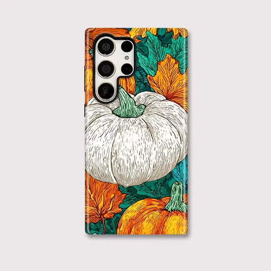 Rustic Autumn Pumpkin Case for Galaxy
