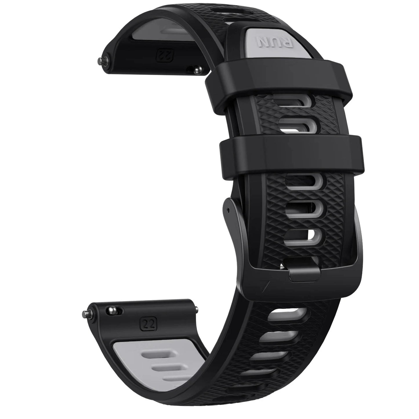 Two-Tone Silicone Sport Band for Samsung (22mm Models)