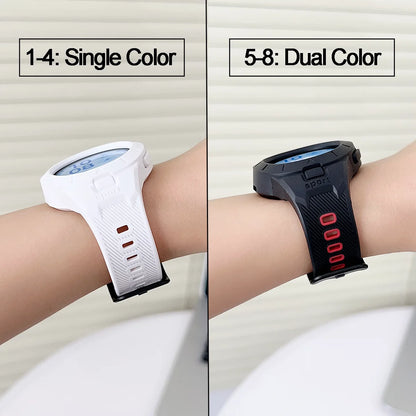No-Gap Silicone Sport Band for Samsung Galaxy Watch 4/5/6/7