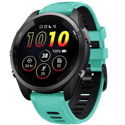 Two-Tone Silicone Sport Band for Samsung (22mm Models)
