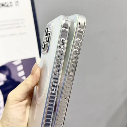 Aurora Feather MagSafe iPhone Case