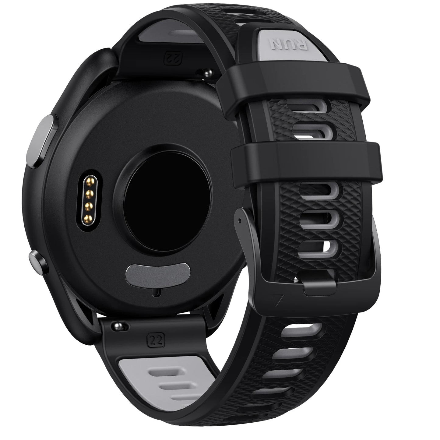 Two-Tone Silicone Sport Band for Samsung (22mm Models)