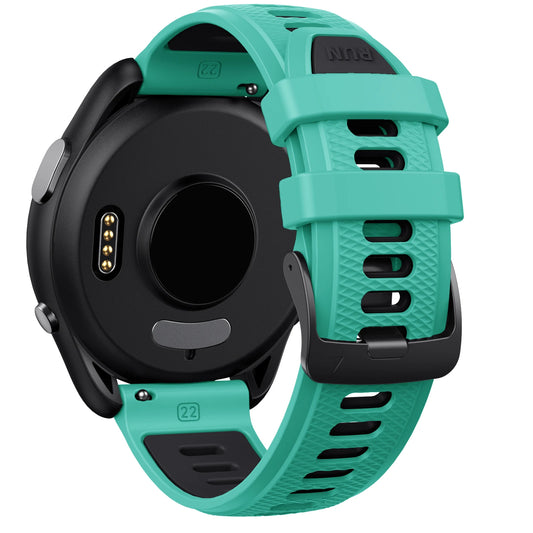 Two-Tone Silicone Sport Band for Samsung (22mm Models)