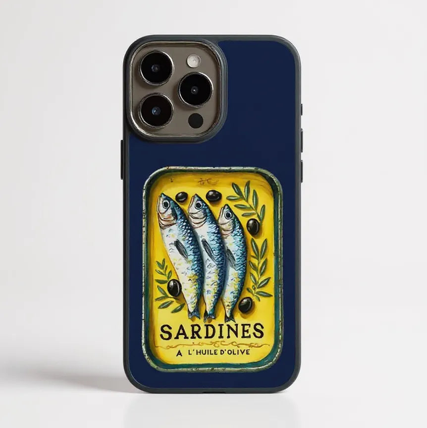 Sardine Tin Case for iPhone