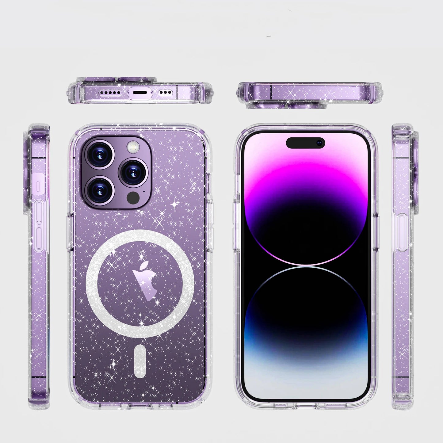 Glitter MagSafe iPhone Case