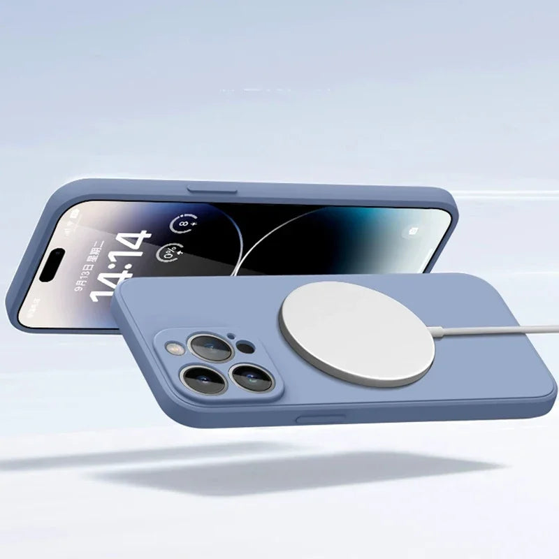 MagSafe Liquid Silicone iPhone Case