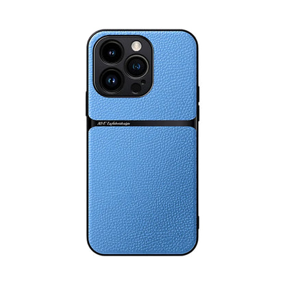 Shockproof Leather iPhone 16 Pro Case