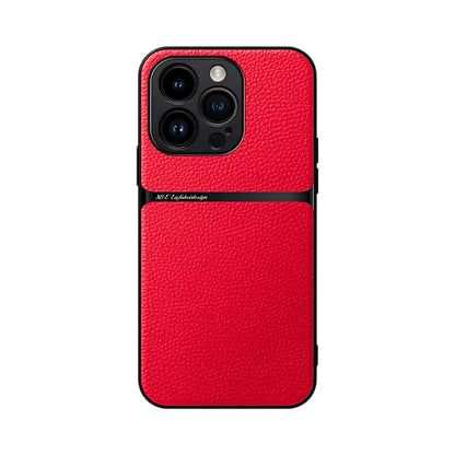 Shockproof Leather iPhone 16 Pro Case