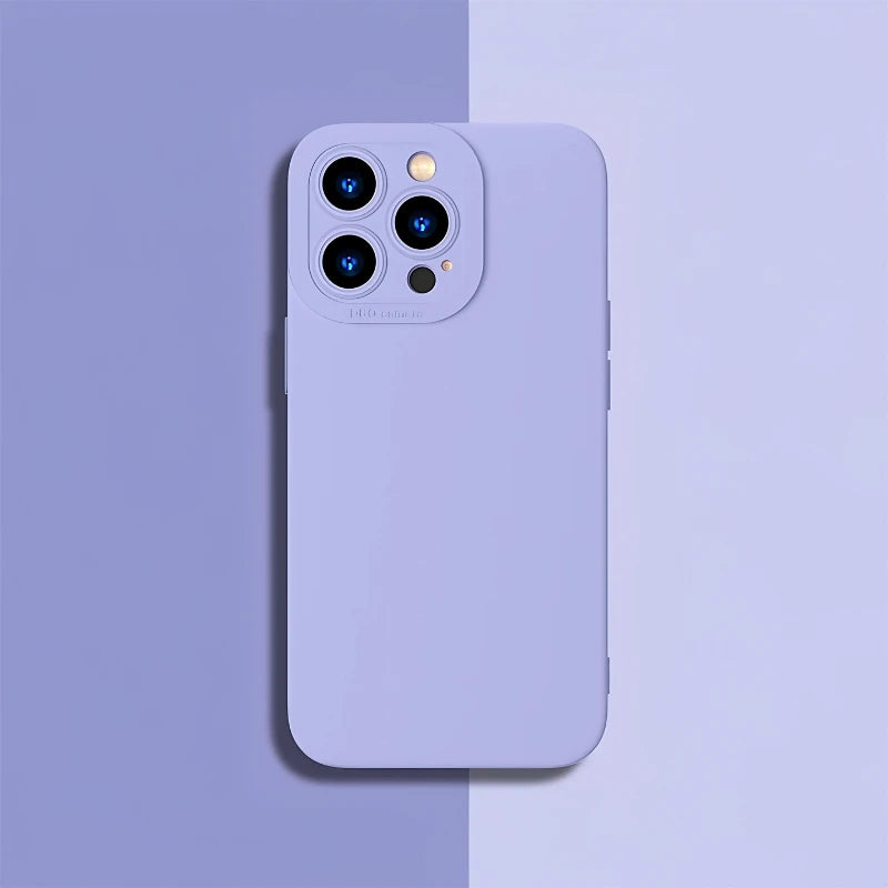 Soft Liquid Silicone iPhone Case