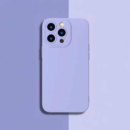 Soft Liquid Silicone iPhone Case