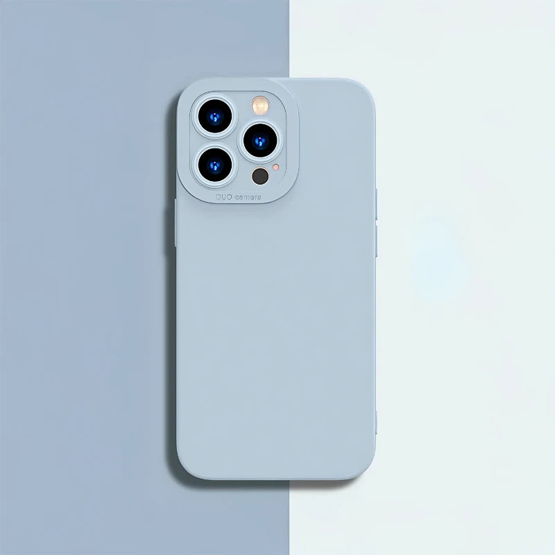 Soft Liquid Silicone iPhone Case