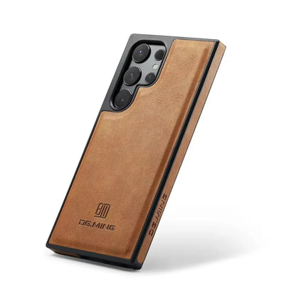 Strong Magnetic Galaxy Leather Case