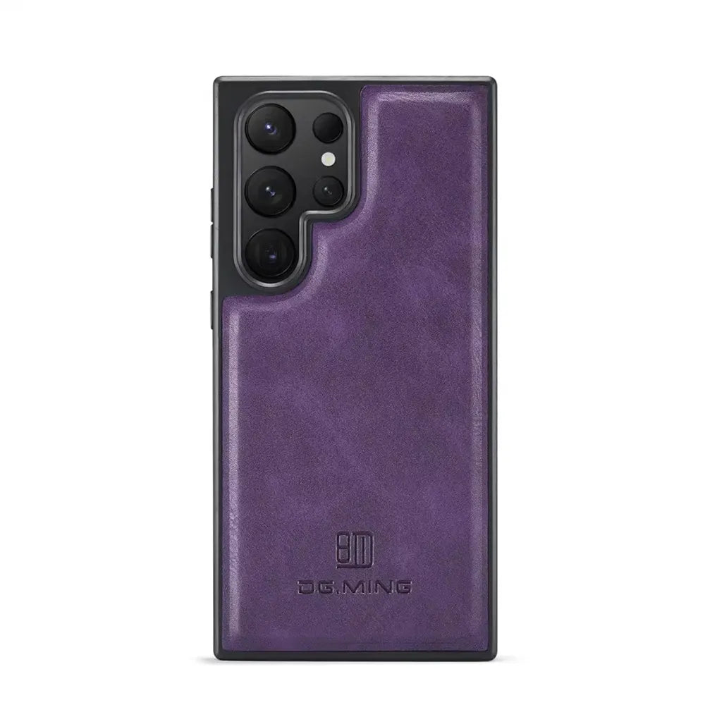 Strong Magnetic Galaxy Leather Case