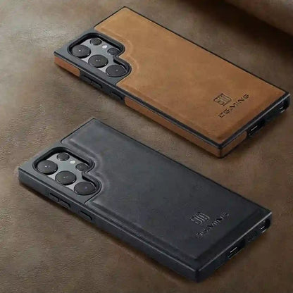 Strong Magnetic Galaxy Leather Case