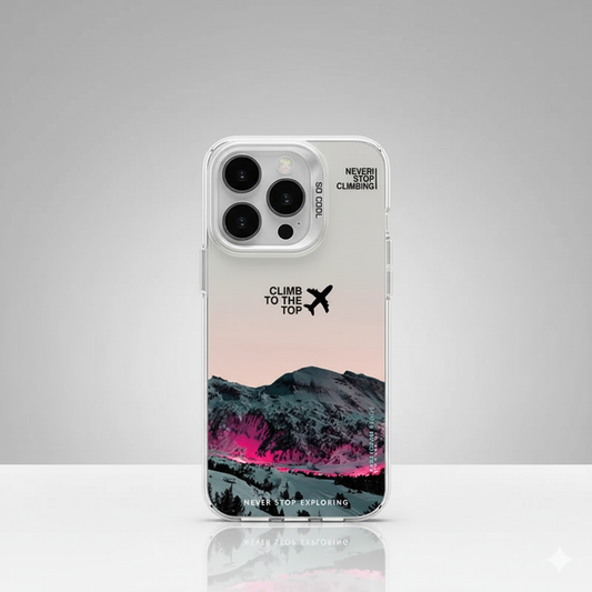 Mountain Peak Aircraft iPhone Case