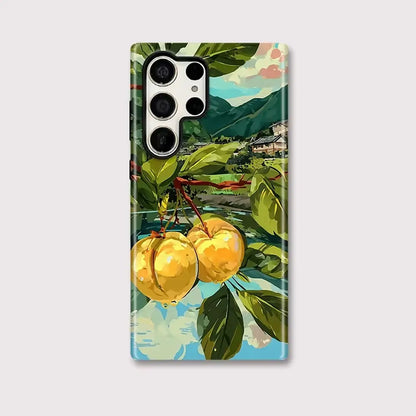 Tuscan Lemon Protective Case for Galaxy