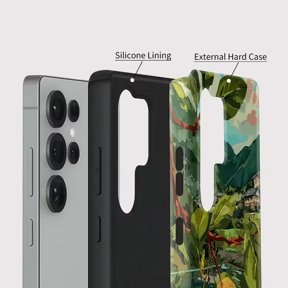 Tuscan Lemon Protective Case for Galaxy