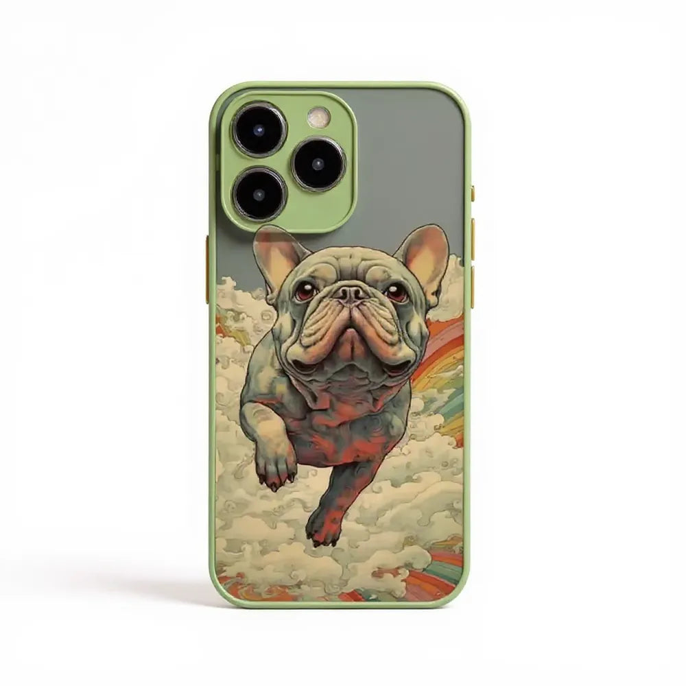 Ukiyo-e Frenchie Case for iPhone
