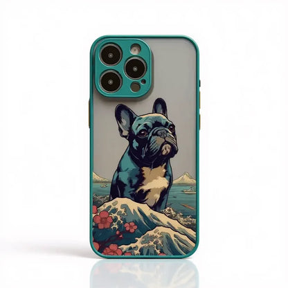 Ukiyo-e Frenchie Case for iPhone