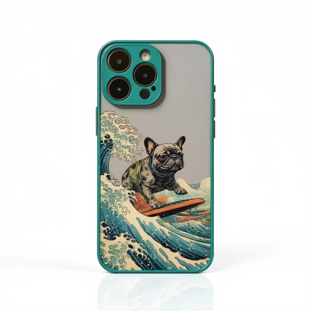Ukiyo-e Frenchie Case for iPhone