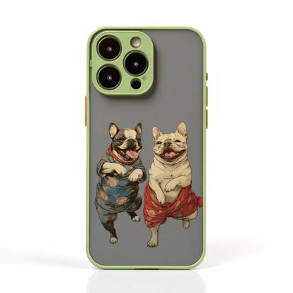 Ukiyo-e Frenchie Case for iPhone