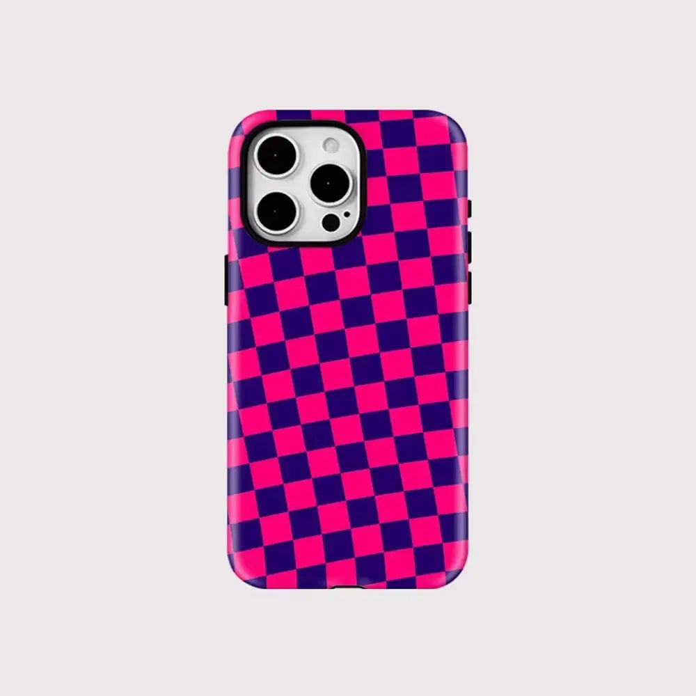 Vibrant Checkerboard Case for iPhone