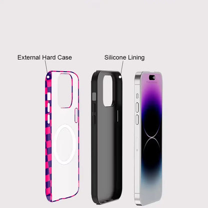 Vibrant Checkerboard Case for iPhone