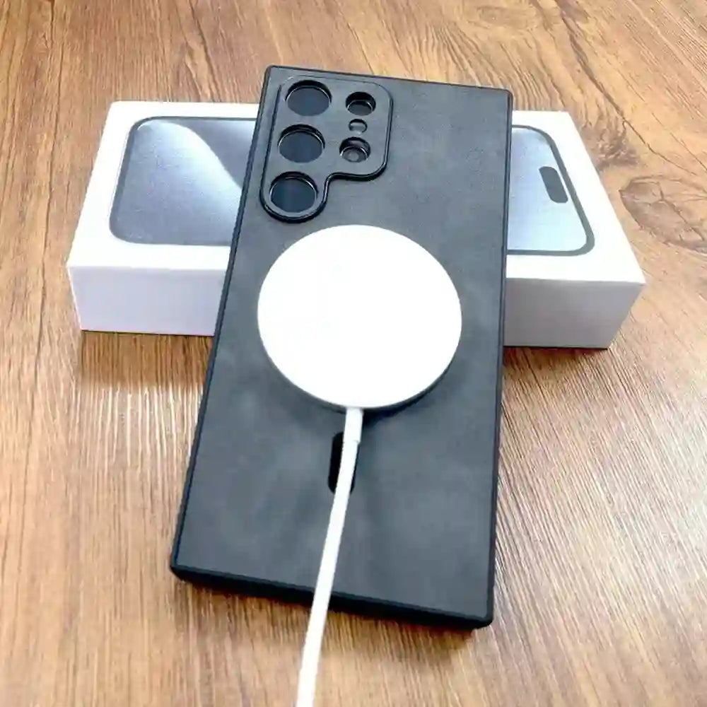 Vintage Leather Samsung Galaxy Case