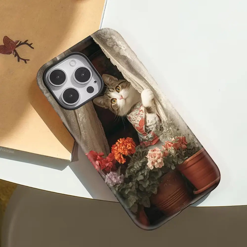 Window Cat MagSafe Case for iPhone