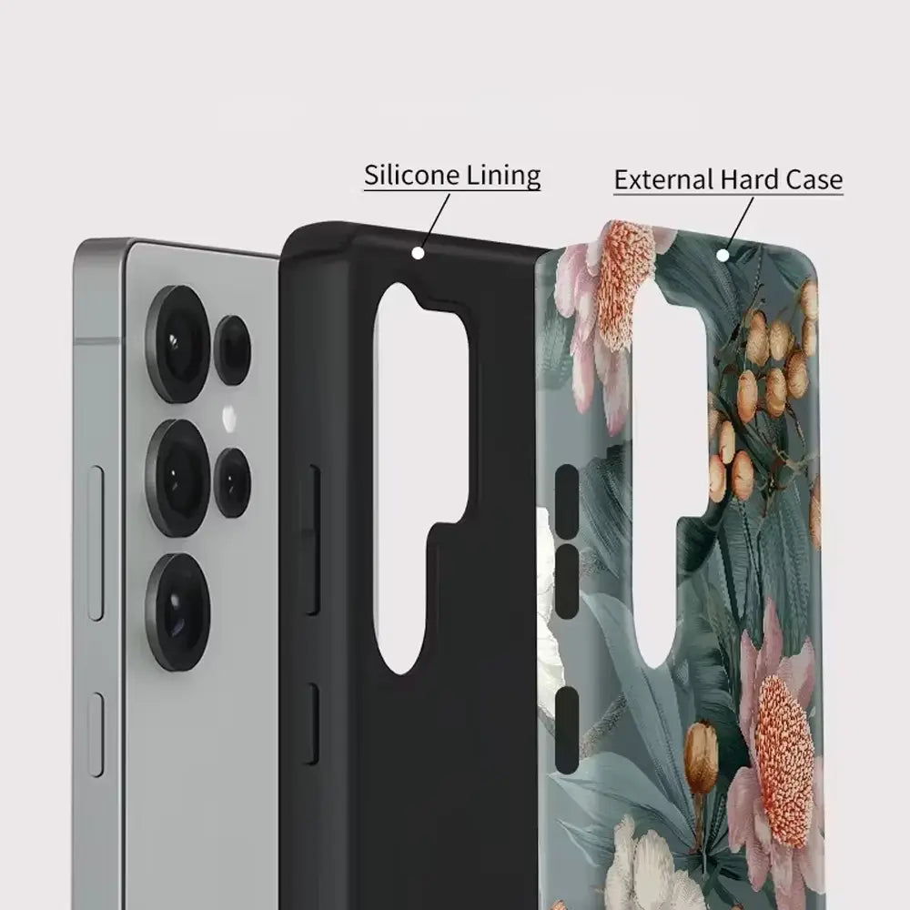 Winter Garden Protective Case for Galaxy