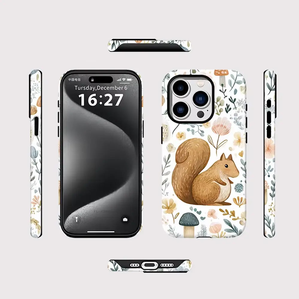 Woodland Squirrel MagSafe Case for iPhone