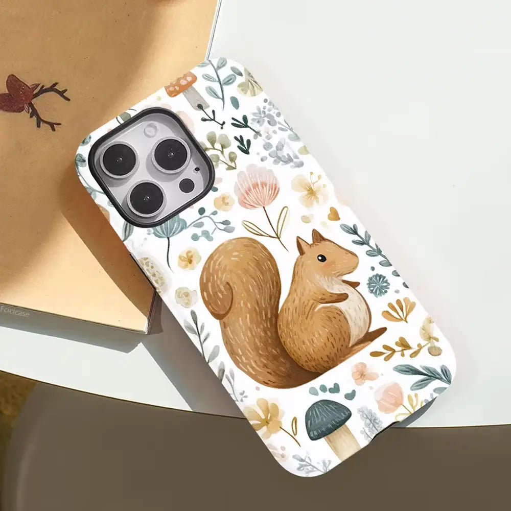 Woodland Squirrel MagSafe Case for iPhone