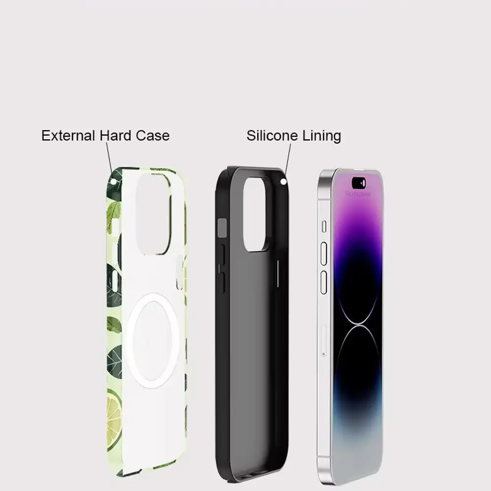 Zesty Lime Print Case for iPhone