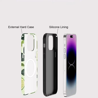 Zesty Lime Print Case for iPhone