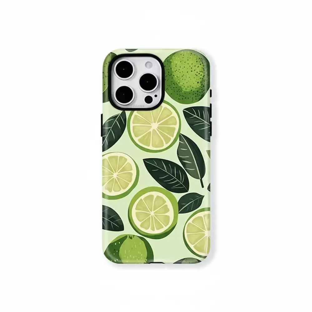 Zesty Lime Print Case for iPhone