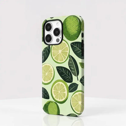 Zesty Lime Print Case for iPhone